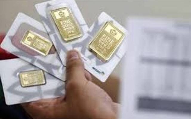 Sempat naik, harga emas hari ini Antam di PT Pegadaian, 21 April 2022 kembali turun. Tak tanggung, harga emas anjlok kisaran Rp 12.000