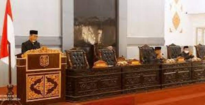 Bupati Merangin Sampaikan LKPJ 2021