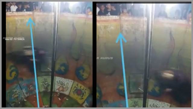Viral Video Motor Tong Setan tabrak 12 penonton di media sosial. Motor tong setan hantam penonton anak itu lantaran tali gas yang nyangkut