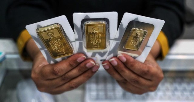 Harga emas sedikit menguat pada akhir perdagangan Rabu 20 Juli 2022. Penguatan harga emas hari ini memperpanjang keuntungan untuk hari kedua