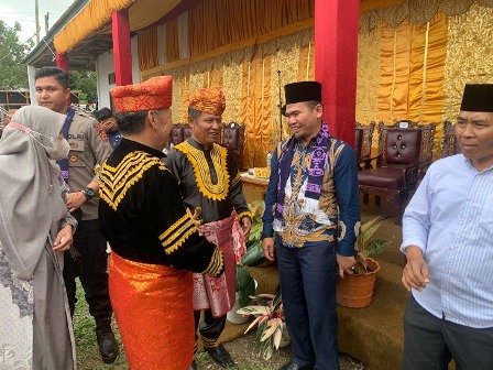 Ketua DPRD Sungai Penuh H. Fajran undang Tiga Desa Koto Iman, Koto Salak dan Agung Koto Iman melaksanakan Kendiri Sko
