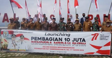 Menjelang perayaan Hari Ulang Tahun Republik Indonesia yang Ke-77 Tahun 2022, Pemerintah Kabupaten Kerinci melaksanakan kegiatan Launching Program