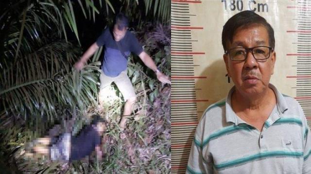 Seorang pria bernama Rehna Sitepu (35), tewas tertembak temannya sendiri SK (67). Peristiwa itu terjadi di perkebunan sawit