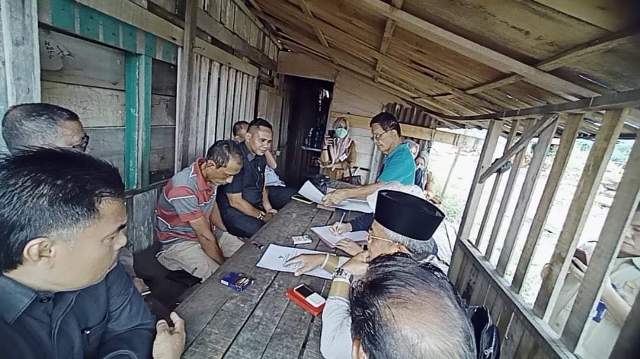 Sidak Sawmill di Merangin, Selasa (15/11/2022) Komisi I DPRD Merangin temukan tunggakan pajak. Dewan bakal panggil kades bahkan camat.