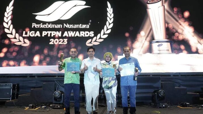 Terus mendulang penghargaan, kali ini PTPN VI raih 5 penghargaan sekaligus di PTPN Awards 2023, yang diberikan di Nusa Dua, Bali, Sabtu 20 Mei 2023.