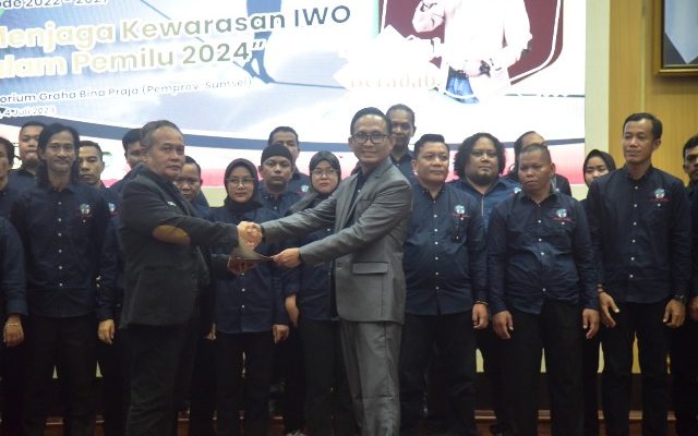 Ketua Pengurus Wilayah (PW) Ikatan Wartawan Online Sumatera Selatan, Efran mengatakan PW IWO Sumsel akan menjadi tuan rumah Mubes II IWO 2023.