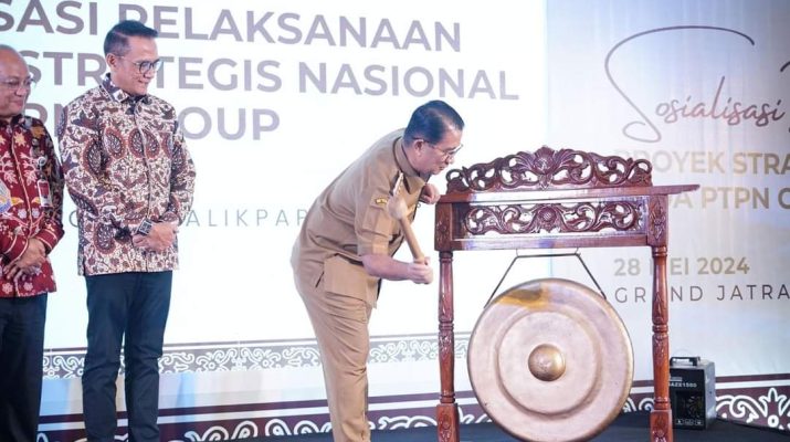Kemendagri menggencarkan sosialisasi PSN PT Perkebunan Nusantara (PTPN) Grup kepada Kepala Daerah yang ada di Kalimantan, Selasa (28/5/2024).