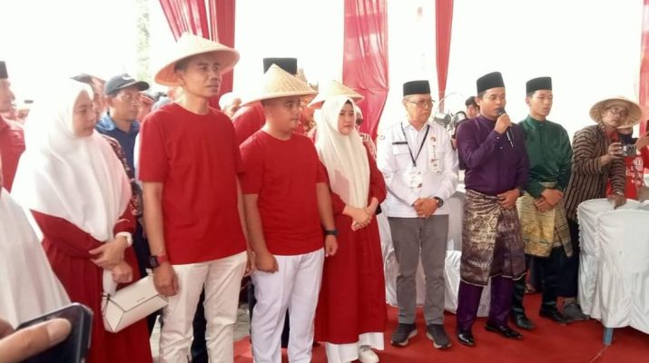 Pemuda Asal Sungai Gelam maju dalam Pilkada 2024. Diusung PDIP dan Nasdem, Zuwanda - Sawaludin resmi mendaftar ke KPU Muaro Jambi, Kamis (28/8/2024)