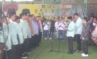 Duet Nalim – Nilwan Yahya jadi alasan warga Merangin, lantaran terbukti kinerjanya. Lantaran itu, Firdaus Sianturi bawa Batak Bersatu dukung Menawan.