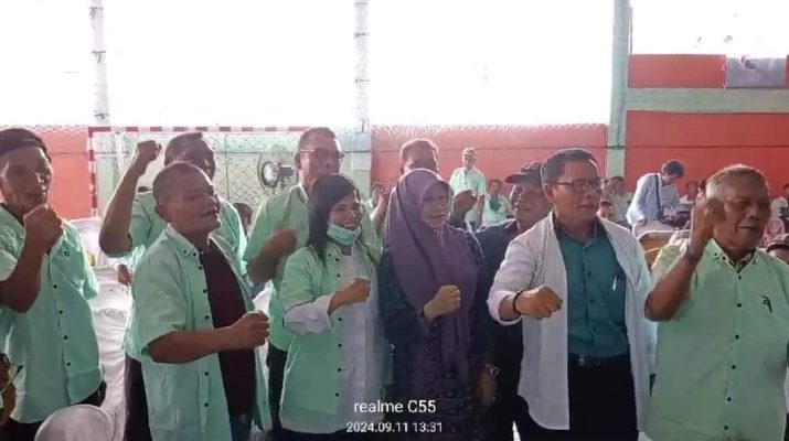 Firdaus Sianturi dan komunitas Batak di Merangin kompak dukung Menawan di Pilbup Merangin