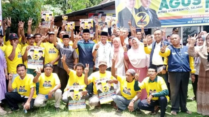 Terus perkuat basis, Pasangan muda Agus-Nazar lakukan pertemuan tatap muka dengan masyarakat. Kali ini Rabu (16/10/2024), pertemuan di Desa Rantau Kembang
