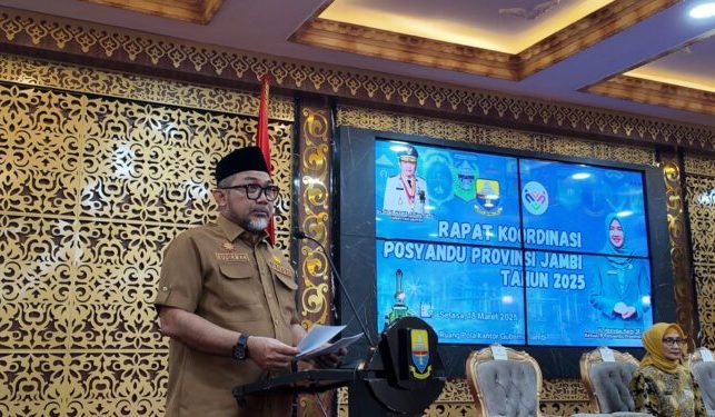 Sekda Provinsi Jambi Dr. H. Sudirman, SH, MH mengemukakan, keberadaan Posyandu upaya cerdaskan anak bangsa dalam peningkatan SDM yang lebih luas lagi.