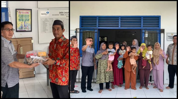 TJSL PTPN terus berlangsung. Salah satunya mengentaskan Stunting atau anak kekurangan gizi di Jambi terus berlanjut, dengan bantuan Stunting tahap tiga. 