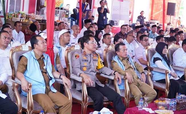 Peluncuran Koperasi 80.000 Desa KDMP Se-Indonesia, Senin (21/7/2025). Sementara di Jambi, peresmian Koperasi Desa Merah Putih berlangsung di Sungai Gelam