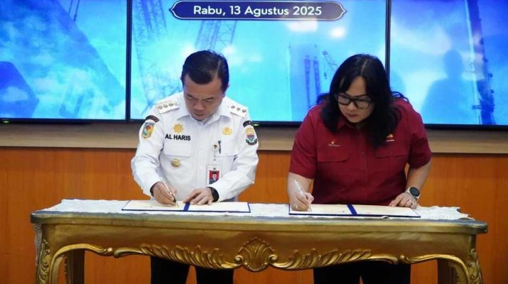 PetroChina dan Pemprov Jambi melalui penandatanganan Nota Kesepahaman (MoU) yang digelar di Rumah Dinas Gubernur Jambi, Rabu (13/8/2025).