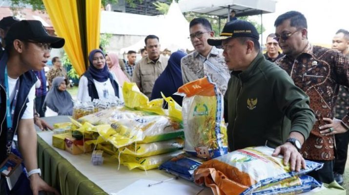 Gubernur Jambi Dr. H. Al Haris, menyampaikan pangan murah merupakan salah satu wujud nyata kehadiran Pemerintah dalam meningkatkan kesejahteraan masyarakat