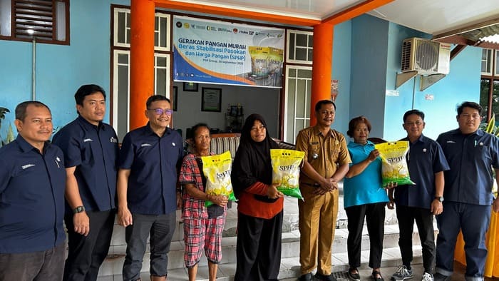 BISNIS — Gerakan Pangan Murah program unggulan turut di dukung PTPN IV Regional 4. PTPN jual beras SPHP harga murah