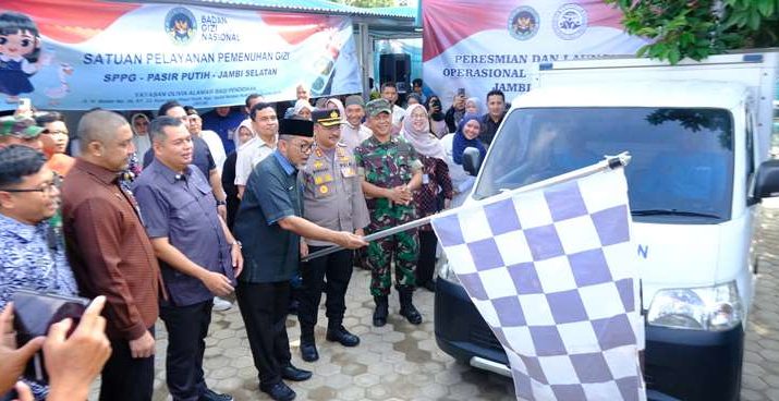 Sekda Sudirman Resmikan SPPG MBG Pasir Putih, Tegaskan Pemprov Jambi Targetkan 380 Titik Dapur Bergizi