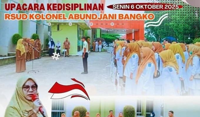 Dalam arahannya kepada seluruh perawat dan tenaga kesehatan, Kepala Bidang Keperawatan RSUD Kolonel Abundjani Bangko, Hj. Siti Ajir, SKM, MKM,