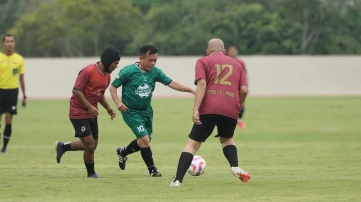 Gubernur Jambi Dr. H. Al Haris, S Sos, MH berharap Gubernur Cup di Stadion Swarnabhumi Pijoan ini sudah siap nantinya dapat melahirkan talenta