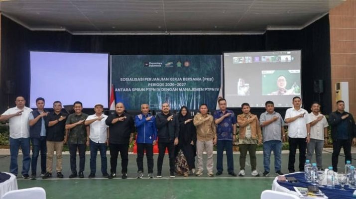 senang dan antusias melihat dan mendengar PKB periode 2026-2027 antara manajemen PTPN IV dengan Serikat Pekerja Perkebunan (SPBUN).