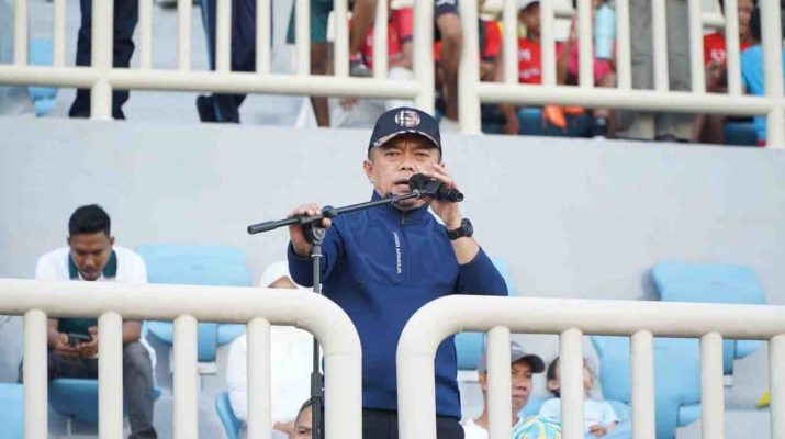 Gubernur Al Haris dukung Liga 4, ingin sepakbola Jambi berlaga di tingkat nasional. Penyelenggaraan Liga 4 Regional Jambi di Stadion Swarna Bhumi