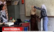 LANGSA – Sebuah video memperlihatkan aksi tak pantas seorang siswi terhadap gurunya viral di media sosial, Sabtu (25/4/2026).