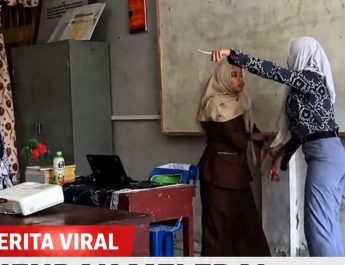 LANGSA – Sebuah video memperlihatkan aksi tak pantas seorang siswi terhadap gurunya viral di media sosial, Sabtu (25/4/2026).