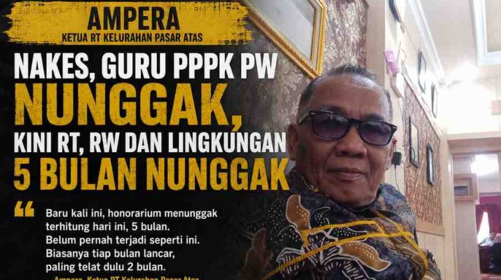 Krisis di Kabupaten Merangin tak hanya tenaga kesehatan dan guru. Honorarium Ketua RT, RW hingga Ketua Lingkungan juga menunggak hingga lima bulan