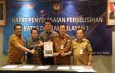 Gubernur Jambi Al Haris menghadiri rapat pembahasan batas daerah antara Kabupaten Batang Hari dan Kabupaten Muaro Jambi yang digelar di Orchardz Hotel Jayakarta, Senin (18/05/26).