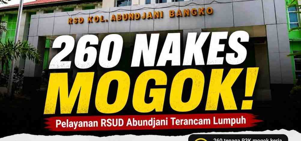 MERANGIN – Aksi mogok kerja di RSUD Kolonel Abundjani Bangko mulai mengkhawatirkan karena berdampak langsung pada pelayanan kesehatan.