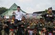 Pengukuhan PSM Terpusat tingkat Pengprov, Pengcab dan Ranting wilayah Jambi Tahun 2026–2030 di Lapangan Korem 042/Garuda Putih, Rabu (20/05/2026) siang.