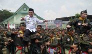 Pengukuhan PSM Terpusat tingkat Pengprov, Pengcab dan Ranting wilayah Jambi Tahun 2026–2030 di Lapangan Korem 042/Garuda Putih, Rabu (20/05/2026) siang.