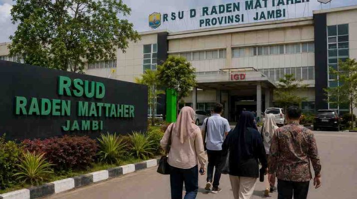 Mogok kerja dan mundurnya direktur, gaji PPPK PW di RSUD Kolonel Abundjani memasuki babak baru. Plt Direktur dan PPPK PW kunjungi RSUD Raden Mattaher.