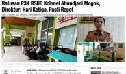 Ratusan P3K RSUD Kolonel Abundjani Mogok, Direktur: Hari Ketiga Pasti Repot