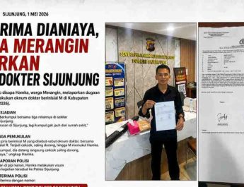 Warga Merangin, Jambi, melaporkan dugaan tindak penganiayaan yang dialaminya saat berada di Kabupaten Sijunjung, Sumatera Barat, pada Jumat (1/5/2026).