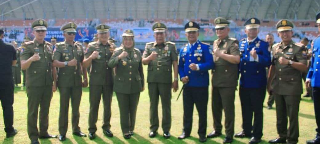 Wakil Gubernur Jambi Drs. H. Abdullah Sani, M.Pdi.I menghadiri Upacara Peringatan HUT ke-107 Pemadam Kebakaran, HUT ke-76 Satpol PP