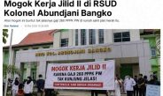 Belum adanya tindak lanjut pemerintah dari hasil RDP, hari ini Rabu (13/5/2026) mogok kerja RSUD Kolonel Abundjani jilid II mulai berjalan. 