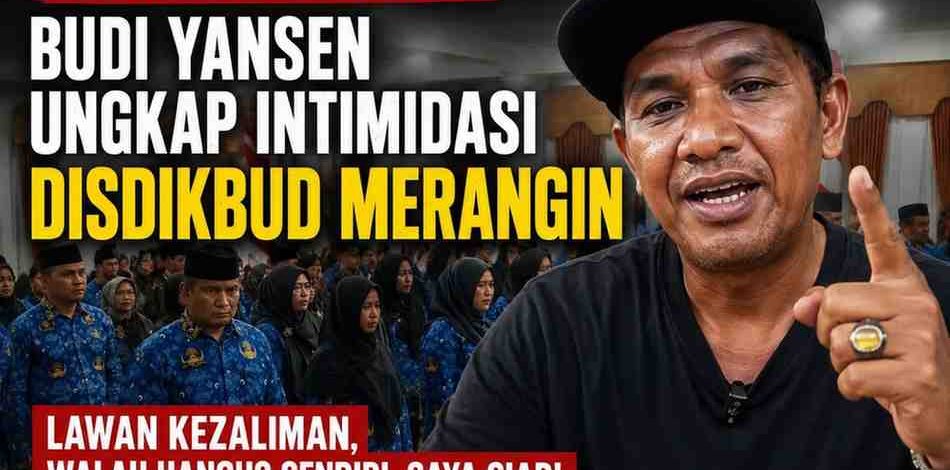 Dijanjikan SPT Kepsek, Budi Yansen Ungkap Intimidasi Disdikbud Merangin