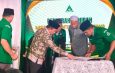 Gubernur Jambi, Dr. H. Al Haris, menghadiri kegiatan Launching BUMA, penandatanganan hibah mesin digital printing, serta peresmian Kantor
