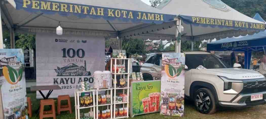 PTPN IV Regional 4 unjuk gigi dalam ajang Festival Rakyat Bazar UMKM yang digelar oleh Kamar Dagang dan Industri (Kadin) Provinsi Jambi bekerja sama Korem