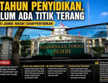 ​3 Tahun Kasus Aset Unbari di Kejati Jambi, Kapan Ada Tersangka?