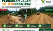Namun, keluhan itu perlahan memudar alat berat yang mulai meratakan dan mengeraskan jalan desa sepanjang 12 kilometer sejak Kamis (9/7/2026) lalu.