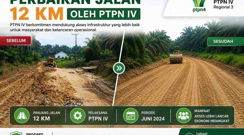 Namun, keluhan itu perlahan memudar alat berat yang mulai meratakan dan mengeraskan jalan desa sepanjang 12 kilometer sejak Kamis (9/7/2026) lalu.