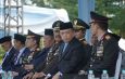 Gubernur Jambi, Dr. H. Al Haris menghadiri Upacara Peringatan Hari Bhayangkara ke 80 di Lapangan Garuda Kantor Gubernur Jambi, Rabu (01/07/2026) pagi.