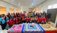 Peserta didik SMAN 5 Merangin mengikuti pelatihan sastra dan seni peran dalam program Monofolk Tur yang digelar Komunitas Teater Air Jambi.