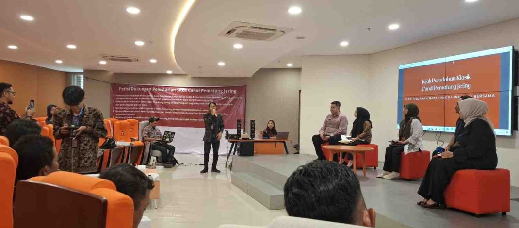 FGD pelestarian Situs Candi Pematang Jering di Universitas Jambi membahas penetapan sebagai cagar budaya.