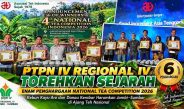 PTPN IV Regional IV Jambi-Sumbar meraih enam penghargaan National Tea Competition 2026