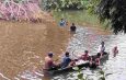 Warga Desa dan PTPN IV Regional IV Panen Ikan di Lubuk Larangan