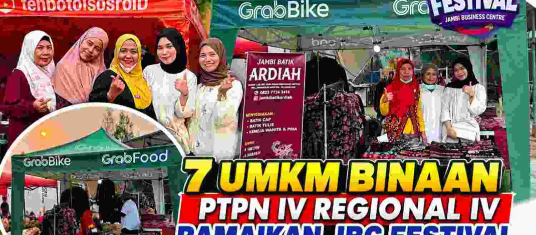Tujuh UMKM Binaan PTPN IV Regional IV Ramaikan JBC Festival